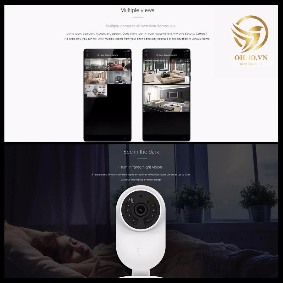 Camera giám sát thông minh Xiaomi Mijai Basic Camera không dây giám sát trong nhà 1080P  – OHNO Việt Nam | BigBuy360 - bigbuy360.vn