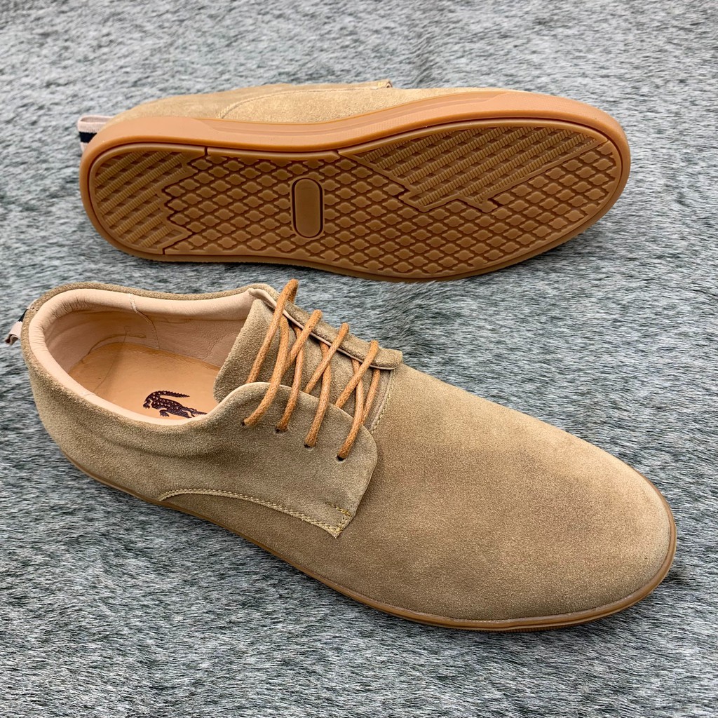 Giầy thể thao/sneaker nam da lộn đế cao su đúc