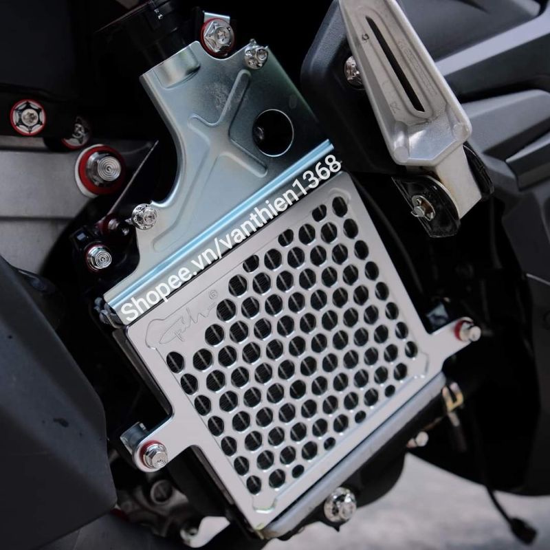 Che Két Nước AB AirBlade 2023 SH 2020-&gt;2023 VARIO 160 Nhôm CNC GH Racing Tặng Kèm Ốc Salaya