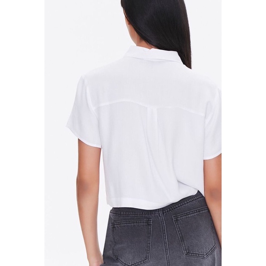 Áo sơ mi dáng crop F21