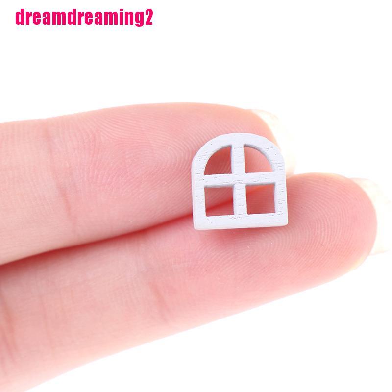 Mô Hình Ngôi Nhà Búp Bê Mini Bằng Gỗ Tỉ Lệ 1 / 12