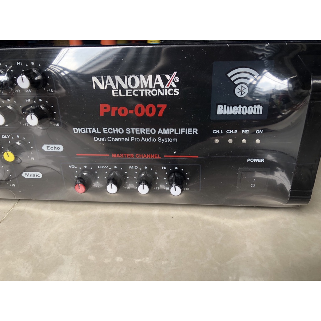 Amply Nanomax Pro-007 Bluetooth 8 sò lớn Toshiba