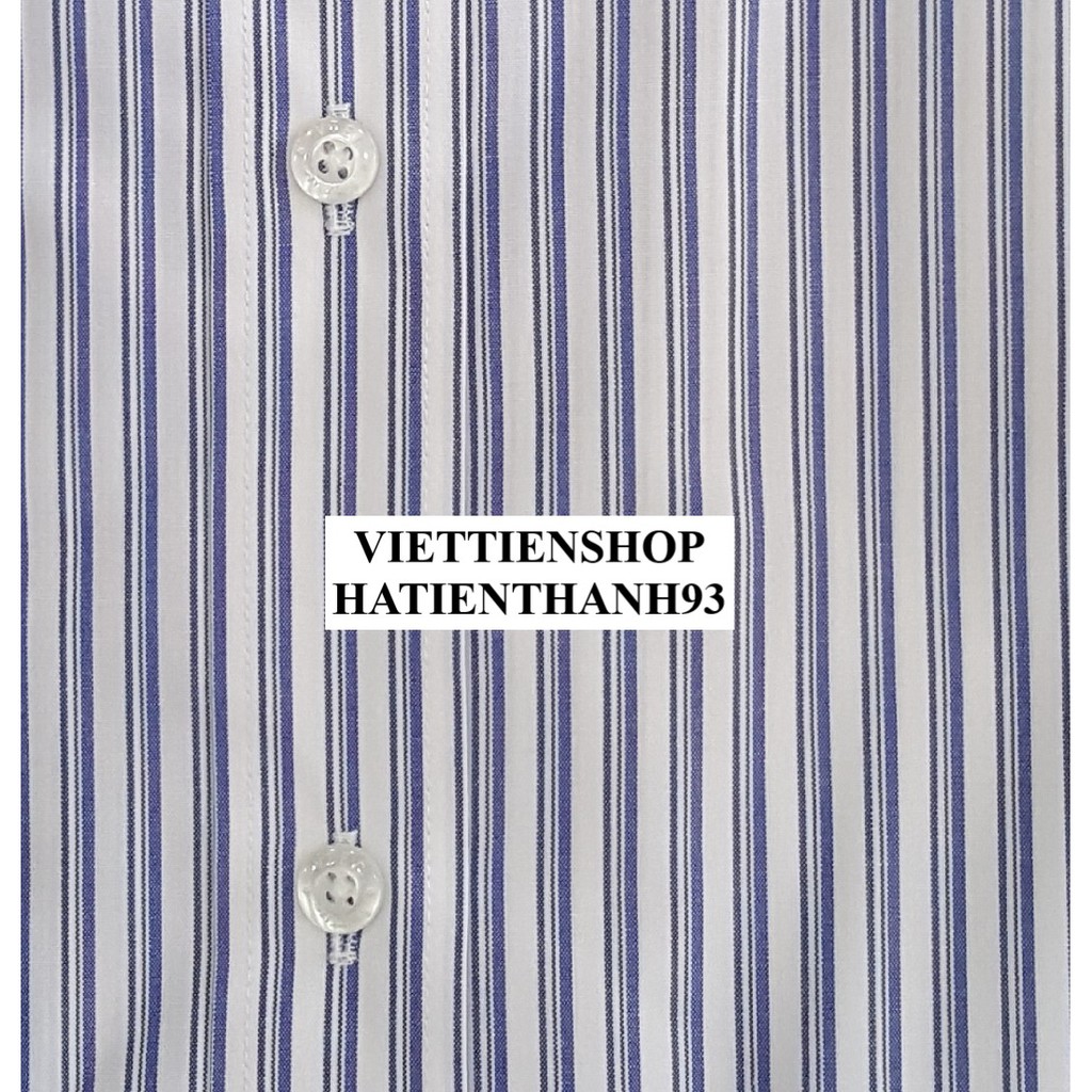 (3644 SL) ÁO SƠ MI VIỆT TIẾN DÀI TAY KẺ SỌC | BigBuy360 - bigbuy360.vn