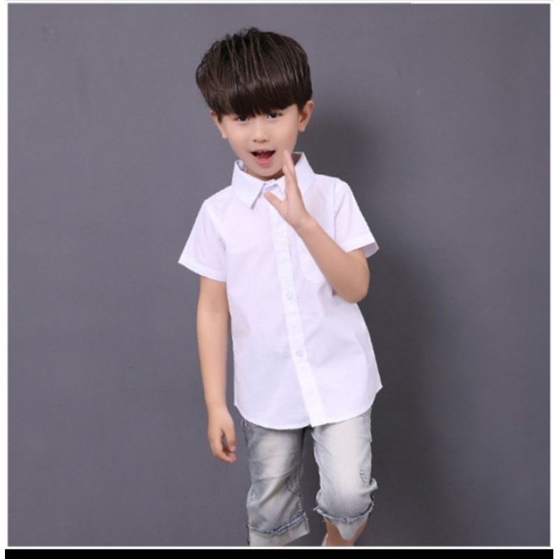 Áo sơ mi bé trai _ Áo sơ mi bé gái size đại ,đi học, đi chơi
