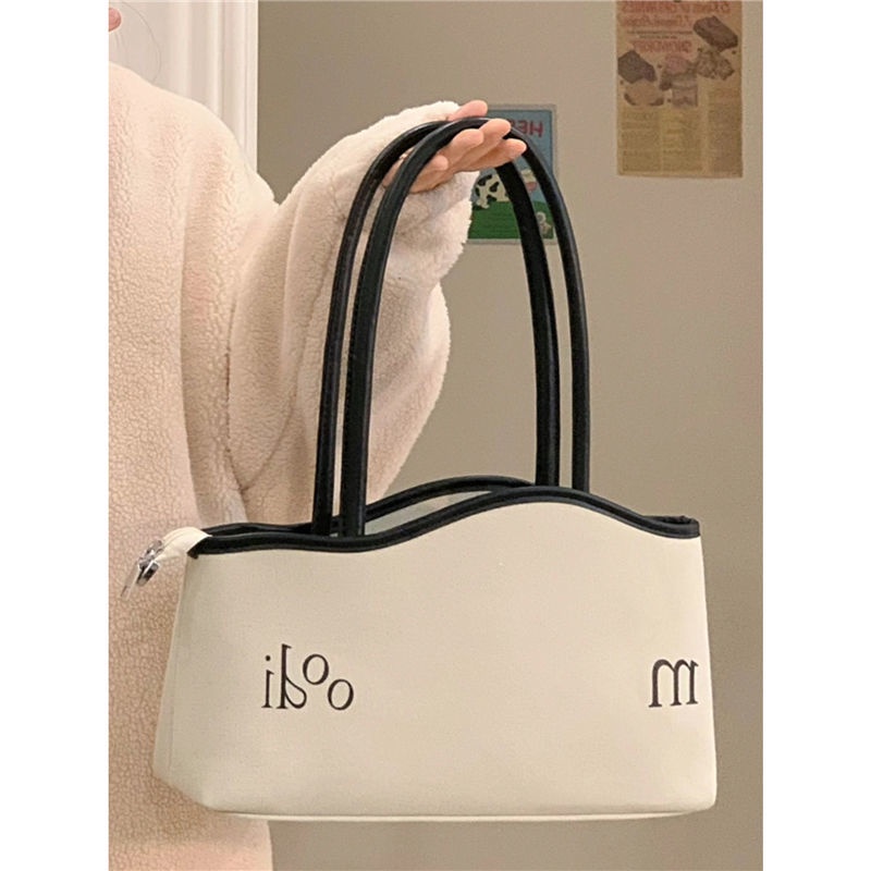 Túi Xách tote canvas Cỡ Lớn 2022 Thời Trang Hàn Quốc