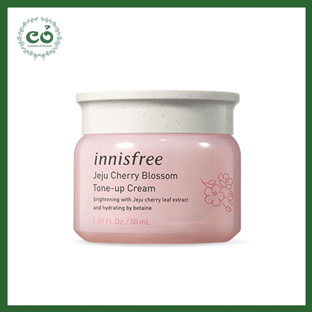 Kem Dưỡng Trắng Nâng Tông Da Innisfree Jeju Cherry Blossom Tone-Up Cream 50ml