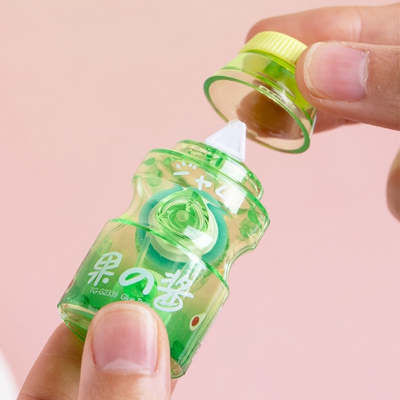 Băng Keo Hai Mặt 5M*5MM Họa Tiết Chấm Bi Sáng Tạo Tự Dính Cho Văn Phòng Trường Học