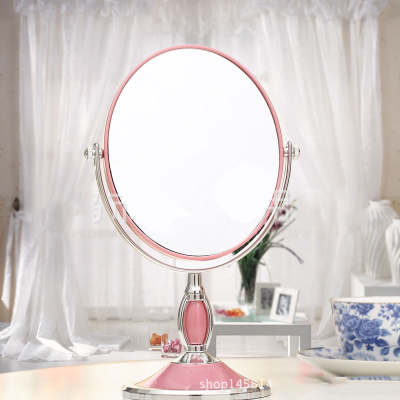 Gương Trang Điểm 2 Mặt Hình Bầu Dục 6 inch Có Zoom