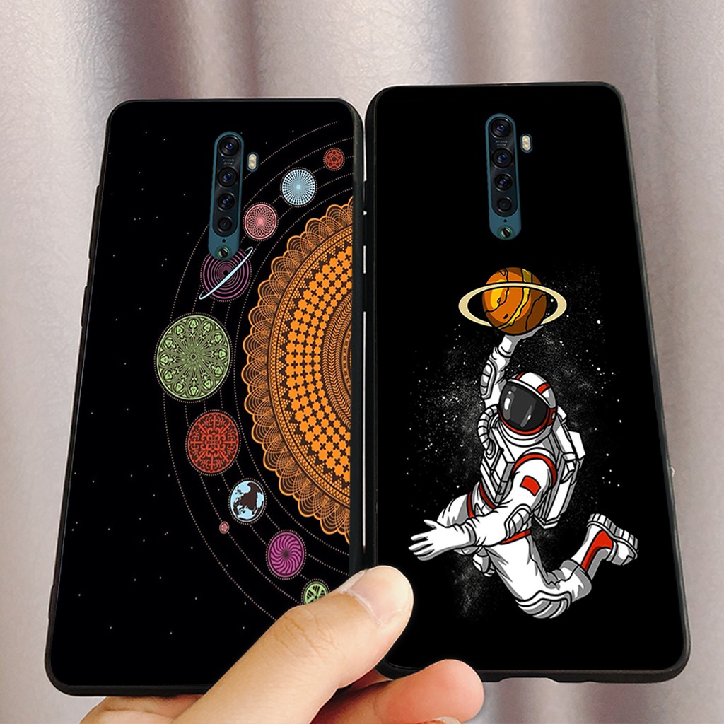 Ốp OPPO Reno- Reno 2 - Reno 2F In Họa Tiết Bầu Trời Vũ Trụ