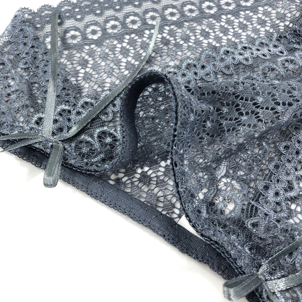 OCEANMAP Quần Lót Ren Hoa Lưng Vừa Kháng Khuẩn Thời Trang Quyến Rũ Cho Nữ