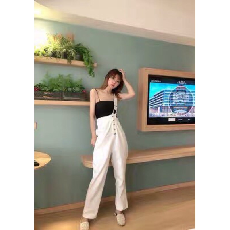 (Có ảnh thật feedback cuối) Yếm Jean nữ thời trang thiết kế phong cách, độc đáo, trẻ trung NV0463 | BigBuy360 - bigbuy360.vn