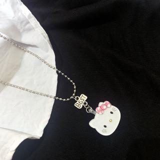 Dây Chuyền Mặt Mèo Hello kitty Dễ Thương