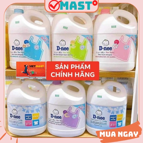 Nước giặt quần áo em bé Dnee 3000ml  Xuất sắc