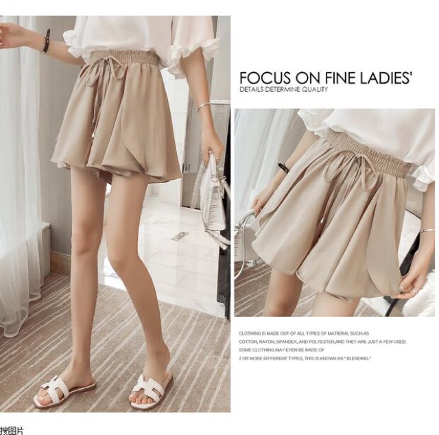 (Order) có bigsize Quần đùi cạp chun dáng váy | BigBuy360 - bigbuy360.vn