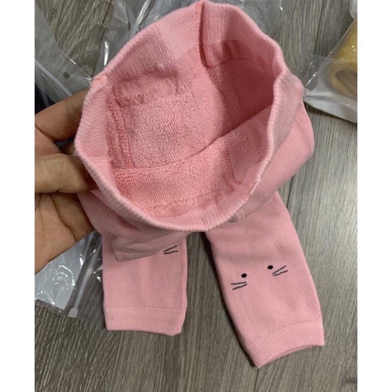 Quần tất len dày dặn cho bé gái 6-15kg