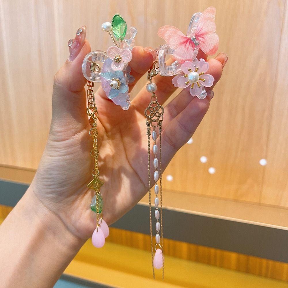 Trâm Cài Tóc Phối Tua Rua Phong Cách Trung Hoa Cổ Điển Cho Nữ