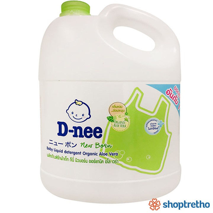 Nước giặt quần áo em bé Dnee 3000ml