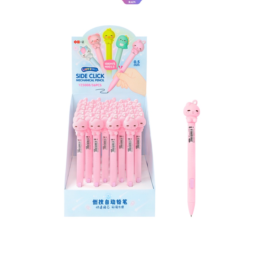 Bút Chì Cơ 0.5mm Họa Tiết Kỳ Lân Hoạt Hình Sáng Tạo Cho Học Sinh