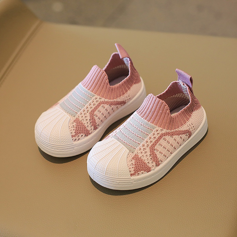 Giày chun họa tiết êm mềm cho bé trai và bé gái size 21-32