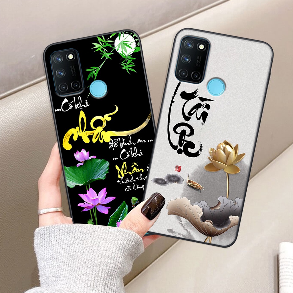 Ốp lưng Realme C17 / 7i in hình chữ tài chữ lộc, Cha Mẹ, bình an SIÊU ĐẸP