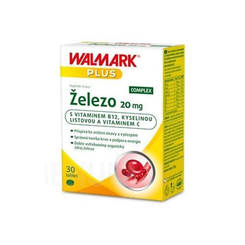 Viên Uống Bổ Sung Sắt Walmark 20mg