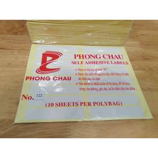 Decal nhãn PC No.122