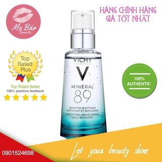 [CHÍNH HÃNG] Vichy Minéral 89 [50ml] [75ml]- Dưỡng Khoáng Cô Đặc Và Phục Hồi Da