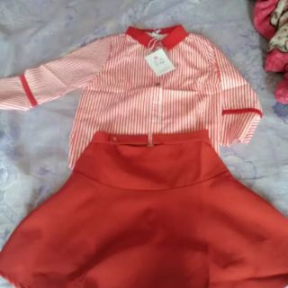 (Thanh lý nghỉ bán) Set váy áo Akai