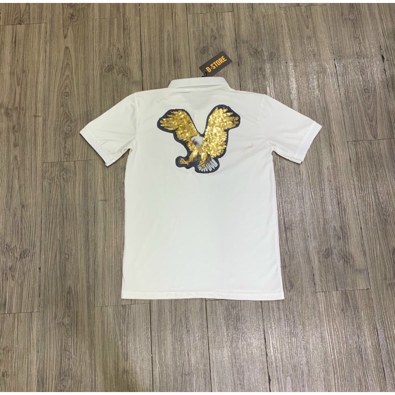 Áo thun cổ trụ cao cấp thêu logo nổi(chất liệu cotton 100%) | BigBuy360 - bigbuy360.vn