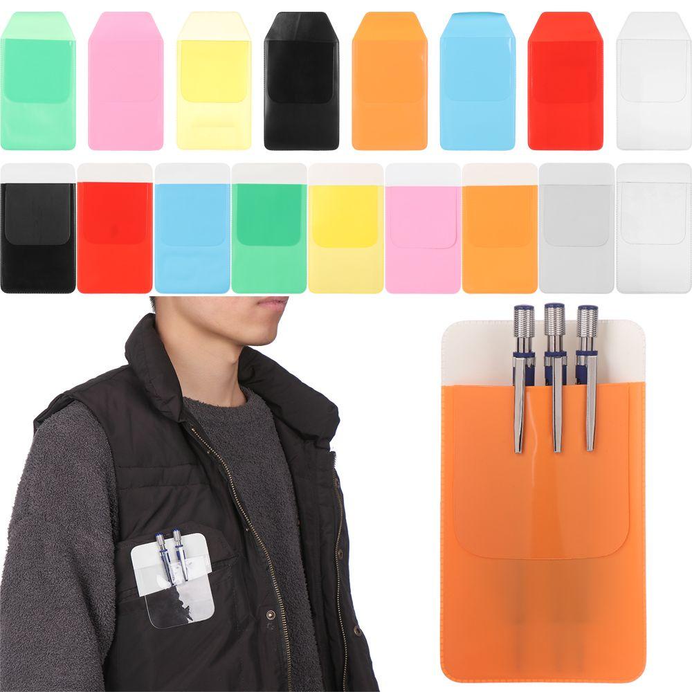 CHOOKEY Túi Đựng Bút PVC Nhiều Màu Ốp