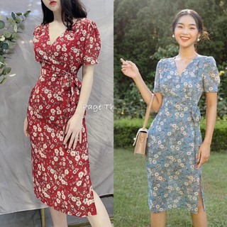 Váy hoa nhí thiết kế nhẹ nhàng (Video+ảnh thật)