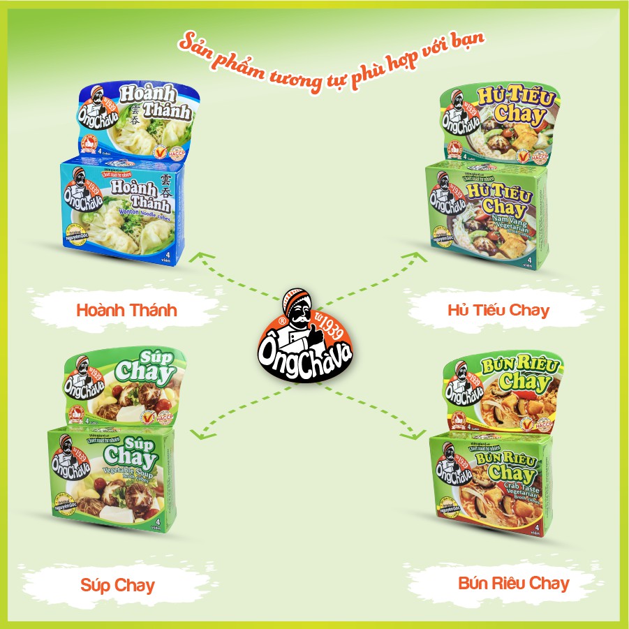 Lốc 12 hộp Viên Gia Vị CANH CHUA Ông Chà Và 75g