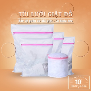 Túi lưới giặt đồ cho máy giặt - Túi giặt đồ lót hình tròn bảo vệ quần áo khi giặt