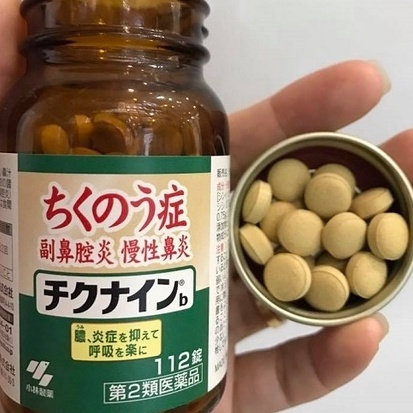 Viên Uống Hỗ Trợ Xoang Kobayashi Chikunain 224 Viên