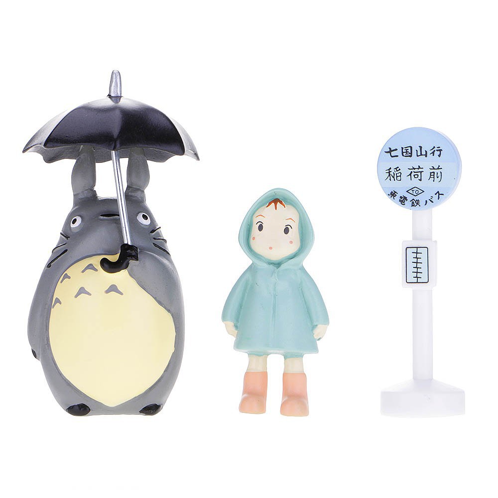 Set 3 Mô Hình Đồ Chơi Nhân Vật Trong Phim Hoạt Hình &Quot; My Neighbor Totoro &Quot;