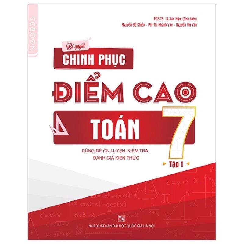 [Mã LT50 giảm 50k đơn 250k] Sách - Bí quyết chinh phục điểm cao Toán 7 tập 1