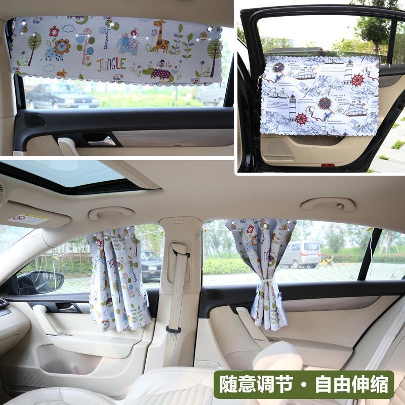 [Giá Nhà Máy] Rèm Che Nắng Cách Nhiệt Có Thể Thu Vào Cho Cửa Sổ Xe Hơi Vào Mùa Hè