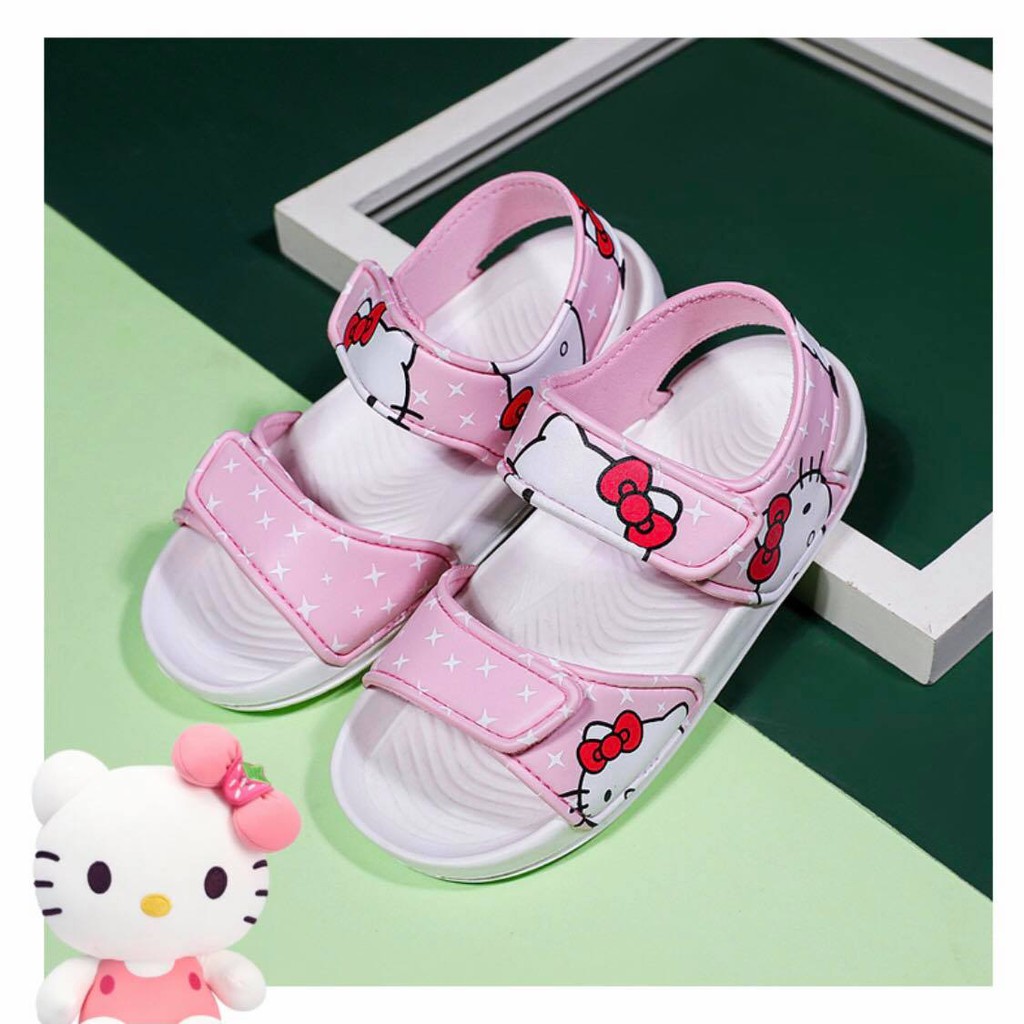 SANDAL SIÊU NHẸ BÉ GÁI [SALE SÔC] MÈO HELLO KITTY