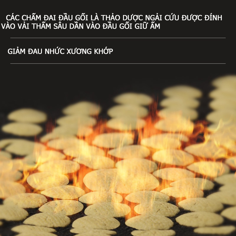 Đai đầu gối ngải cứu tổ ong dành cho người già , người bị đau nhức khớp gối