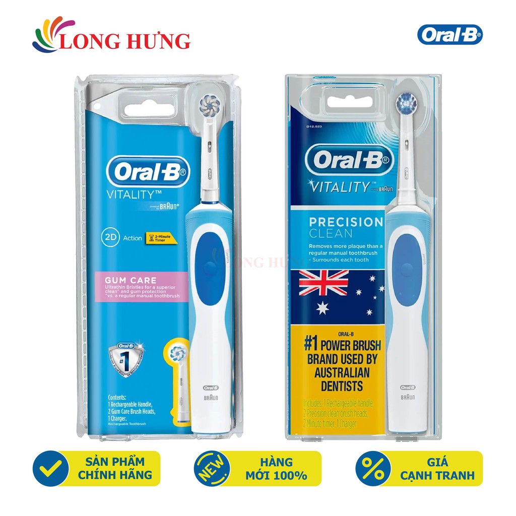 Bàn chải điện Oral-B Vitality - Hàng nhập khẩu