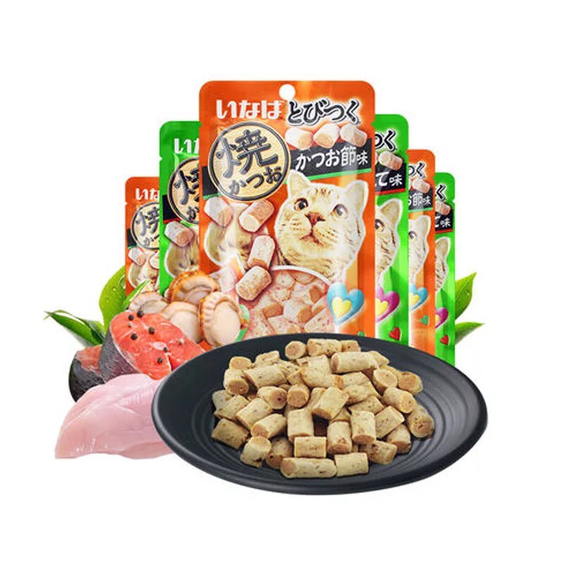 Bánh Thưởng Cho Mèo INABA 25g - Snack Thưởng Cho Mèo