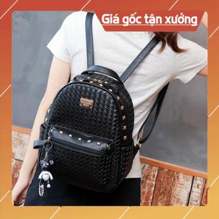 Balo Mini Da Mềm Dập Vân Cao Cấp S3
