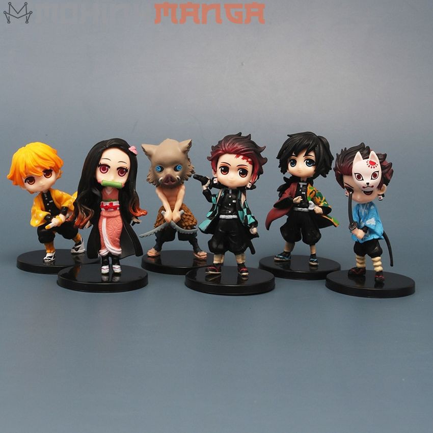 Mô hình Tanjiro Tanjirou Nezuko Inosuke Zenitsu Tomioka Giyuu Kimetsu no Yaiba Demon Slayer Thanh Gươm Diệt Quỷ Cứu Nhân