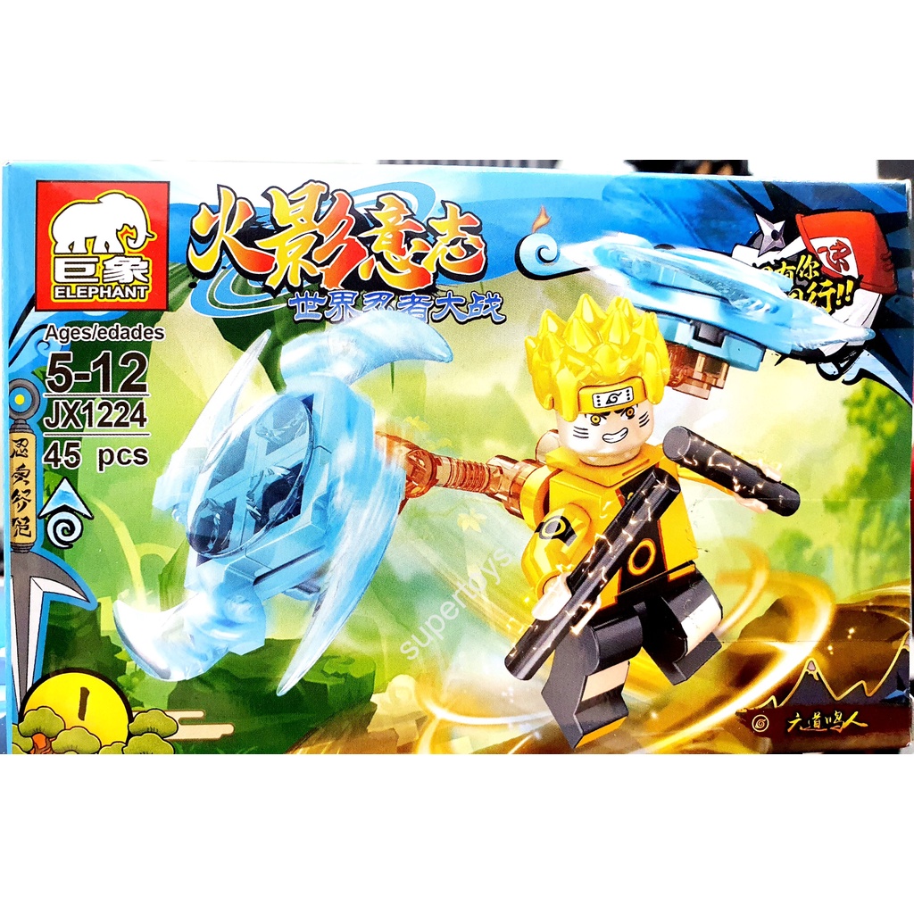 lego naruto và các vỹ thú triệu hồi