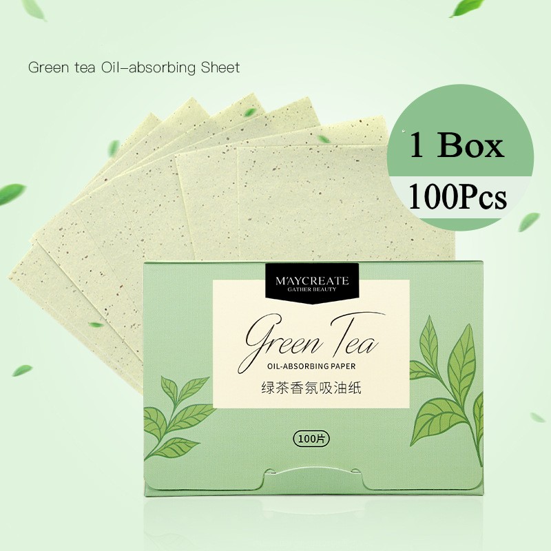 Set 100 Giấy Thấm Dầu Dành Cho Da Mặt