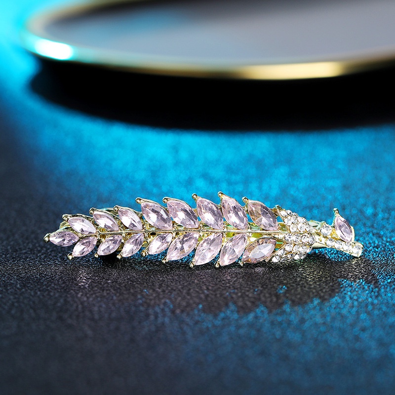 Kẹp tóc đính đá sang trọng thời trang cho nữ