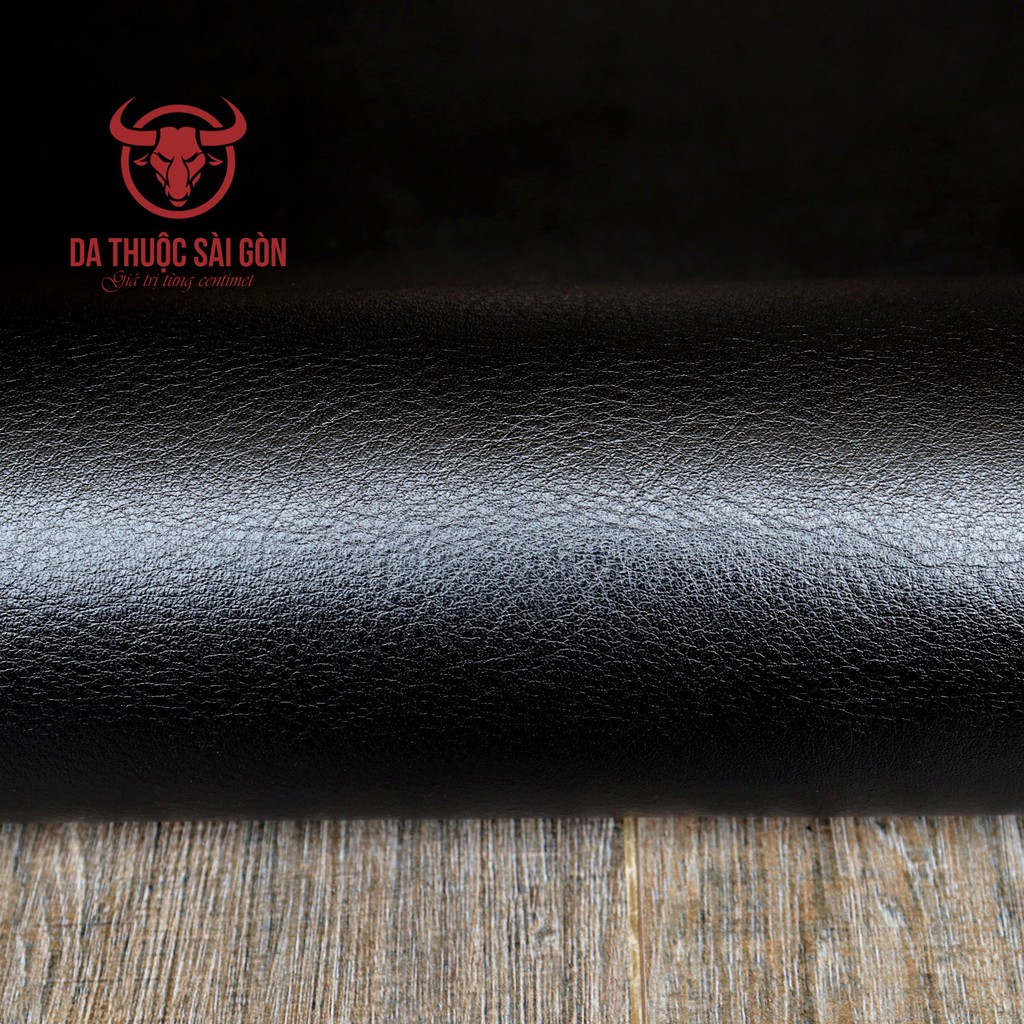 10 Pia da pull mill cao cấp màu đen thương hiệu Da Thuộc Sài Gòn - Bán da bò làm đồ handmade