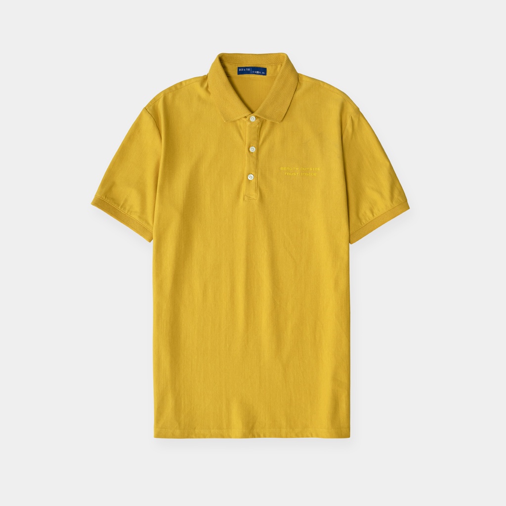 Áo polo nam BEN &amp; TOD 22157 vải thun cotton 100%, nam tính, chỉnh chu, sang trọng, thanh lịch