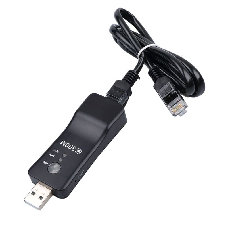 1 Bộ Thiết Bị Phát Tín Hiệu Wifi Không Dây 300Mbps RJ-45 Wi-fi WPS Chuyên Dụng Chất Lượng Cao