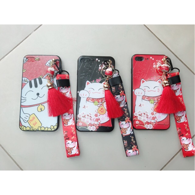 Ốp thần tài kèm chuông + dây đủ mã ip5.6.6+.7.7+.X. ĐẶC BIỆT KHI MUA 2c ốp được tặng 10 phong bao lì xì😍